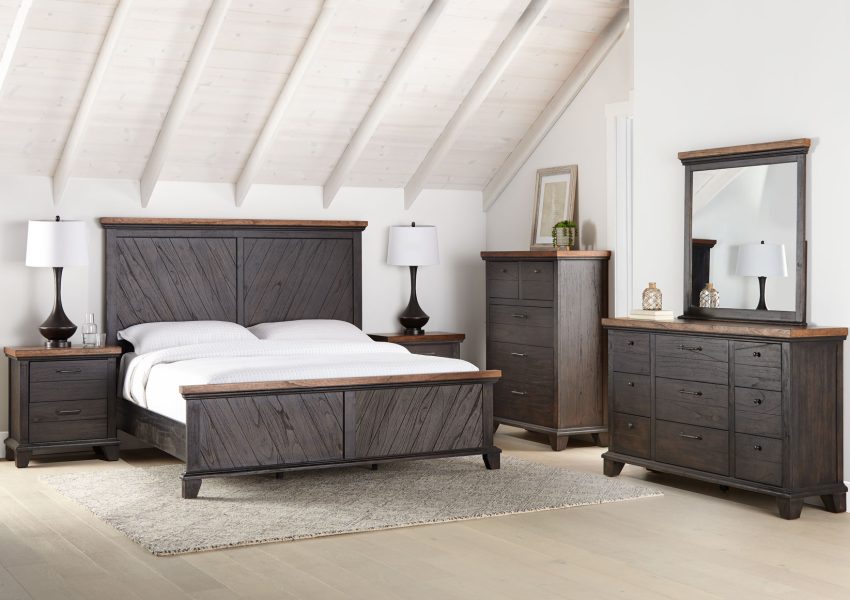 Bear Creek Bedroom Set in Brown by Steve Silver