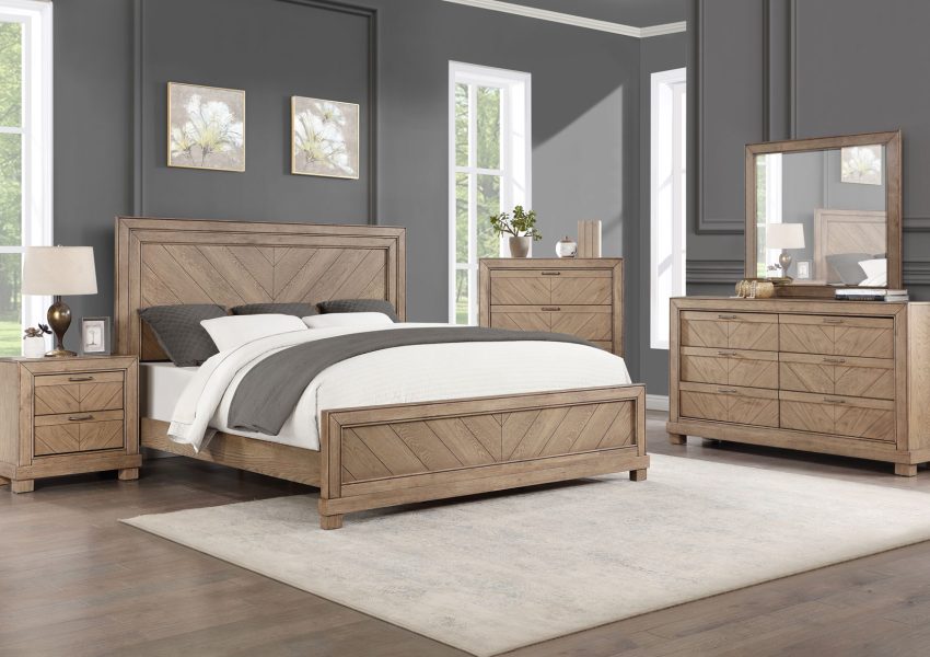 Montana Sand Bedroom Set in Sand by Steve Silver
